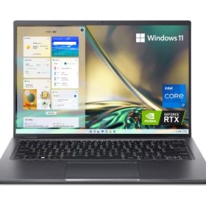 Acer Swift X SFX14-51G-71Y1 Creator Laptop | 14" 2240 x 1400 100% sRGB | 12th Gen Intel i7-1260P | NVIDIA RTX 3050 Laptop GPU | 16GB LPDDR5 | 512GB NVMe SSD | Wi-Fi 6E | Backlit Keyboard | Windows 11